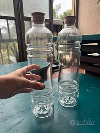 Bottiglie vetro handmade decorazione uso creativo