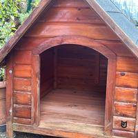 Casetta di legno x cani