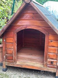 Casetta di legno x cani