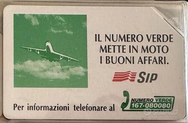 scheda telefonica RARISSIMA SIP