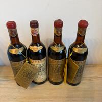 Set 4 Bottiglie Vintage Chianti Classico DOC
