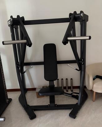Iso-Lateral wide chest press plate loaded