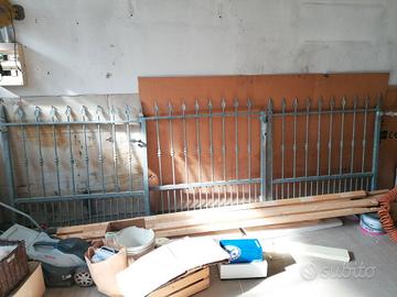 Cancello in ferro zincato