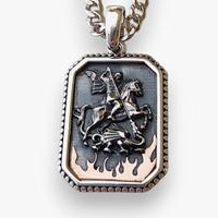 Collana Argento e Oro 18kt