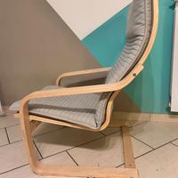 Sedia/poltrona poang Ikea