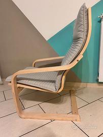 Sedia/poltrona poang Ikea
