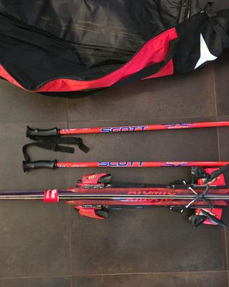 SCI ATOMIC BETA CARV II-16 + Att. 310 + Racchette