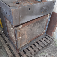 Caldaia a legna ad angolo