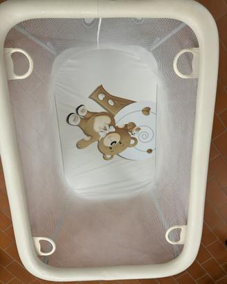 Lettino/Box Cam pieghevole per bambini