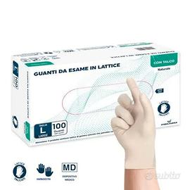 Guanto Da Esame In Lattice Con Talco (cf 100pz)