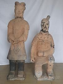 Statue terracotta Cina esercito Imperatore Qin Shi