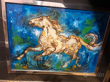 Dipinto Pinzotto Mario