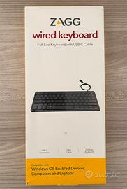 ZAGG Wired Keyboard Usb-C cable