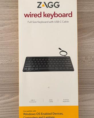 ZAGG Wired Keyboard Usb-C cable
