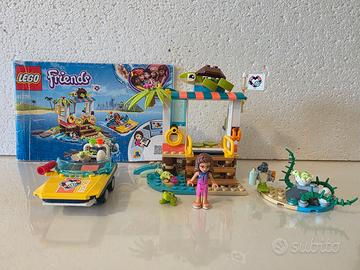 Set Lego Friends 41376 Soccorso tartarughe