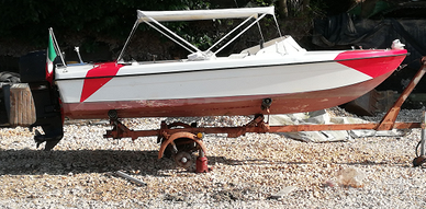 Barca a motore Mercury 25/30