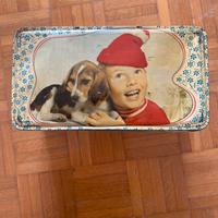 Scatola in latta vintage