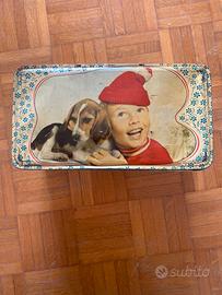 Scatola in latta vintage