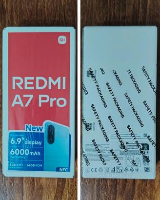 Redmi A7 Pro sigillato 4GB RAM 64GB ROM