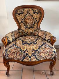 Poltrona  stile Luigi Filippo