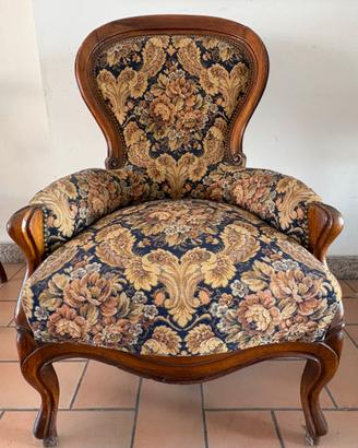 Poltrona  stile Luigi Filippo