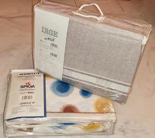 IRGE SPIGA completo letto 1 posto in pile nuovi