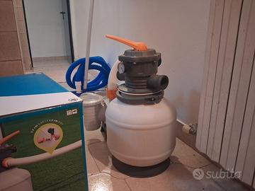Pompa sabbia piscina intex