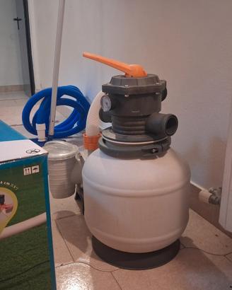 Pompa sabbia piscina intex