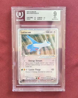 Pokemon Latios ex Holo 94 EX Dragon Bgs 9