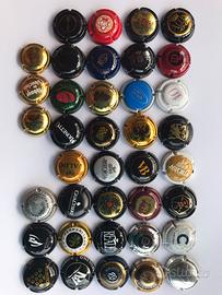 Capsule vino e birra da collezione 38 pezzi