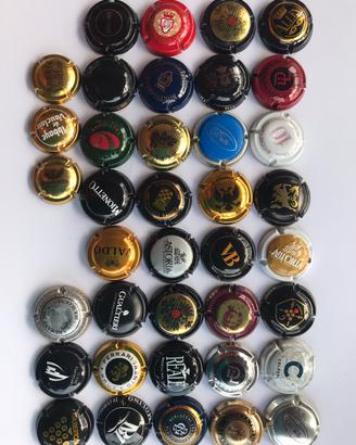 Capsule vino e birra da collezione 38 pezzi