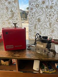 Bruciatore Riello BS1 piu rampa gas