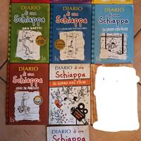 Serie Libri " il diario di una schiappa"