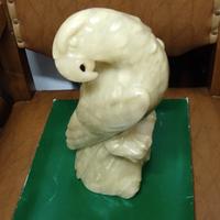 pappagallo in alabastro 