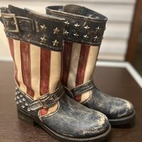 Stivali Sendra biker American flag
