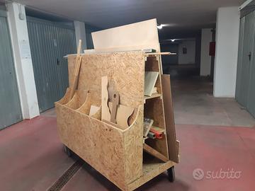 carrello falegnameria