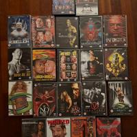 Wwe dvd lotto PPV rari