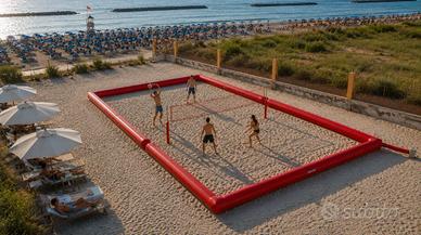 Perimetro Gonfiabile per Beach Volley per Spiagge