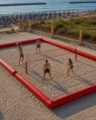Perimetro Gonfiabile per Beach Volley per Spiagge