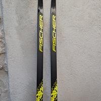 Fischer Twin Skin Carbon 200 cm con attacchi Race 