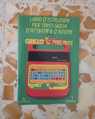Libretto d'istruzione Grillo parlante anni 80