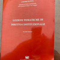 Lezioni tematiche di diritto costituzionale