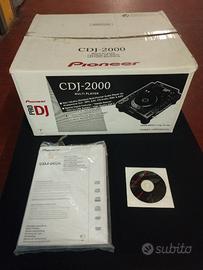 PIONEER CDJ-2000 Set Accessori