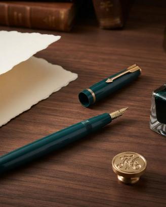 Spledida Parker Slimfold pennino oro anni 60
