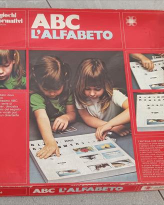 Gioco ABC l alfabeto anni 70