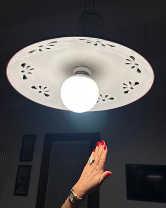 Lampadario artigianale in ceramica