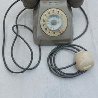 telefono a disco vintage 