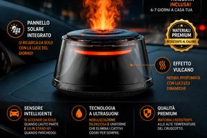 diffusore smart ultrasuoni per automobili