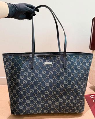 Borsa tote Gucci in tela