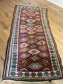Tappeto Kilim in pura lana 238x110